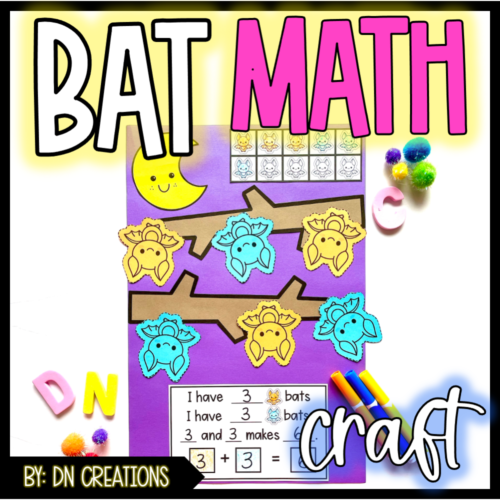 Numbers to 10 Bat Craft l Bat Math Craft l October Craft's featured image