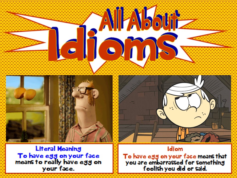 All About Idioms PPT Common Core Grades 2 - 5