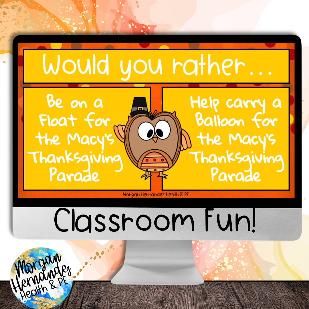 Would You Rather Thanksgiving Edition - Classful