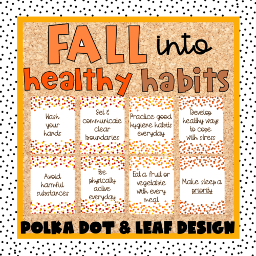 Autumn Health Theme Bulletin Board | Fall Into Healthy Habits's featured image
