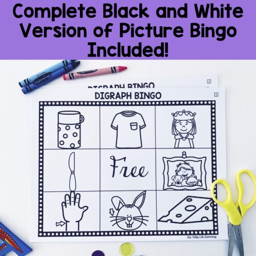 Consonant Digraph Bingo - 1st Grade Phonics Bingo Games for Consonant ...