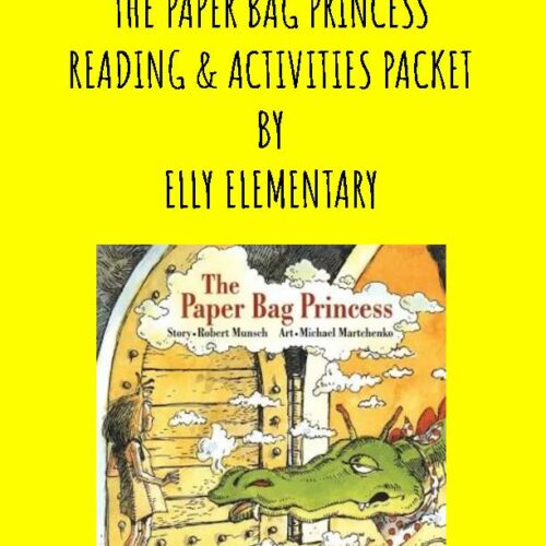 PAPER BAG PRINCESS READING LESSONS & ACTIVITY PACKET's featured image