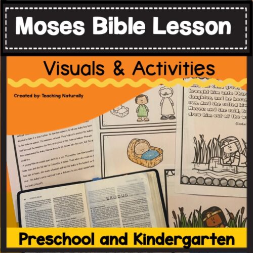 Moses Bible Lesson for Preschool and Kindergarten's featured image