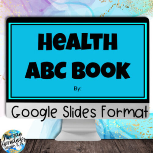Health Vocabulary ABC Book | Year End Project's featured image