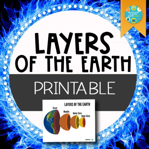 Geography & Science: Layer of the Earth Poster and Printable's featured image