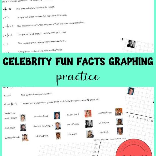 Celebrity Fun Fact Graphing's featured image