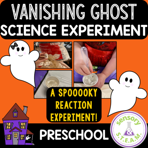 VANISHING GHOSTS HALLOWEEN SCIENCE EXPERIMENT FOR PRESCHOOL | PRESCHOOL STEM's featured image