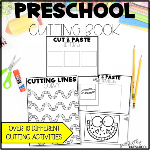 Preschool Cutting Practice Workbook No Prep Pages Scissor Skills's featured image