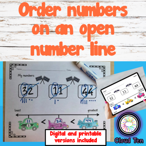 Order numbers on an open number line's featured image