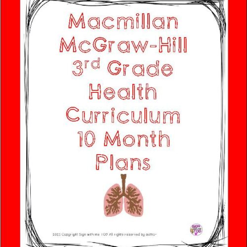 NYS 3rd Grade Health Curriculum Map - 10 Months's featured image