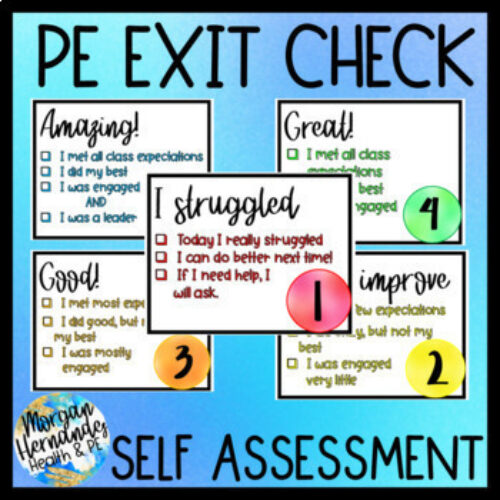 PE Exit Check | PE Self Assessment Posters's featured image