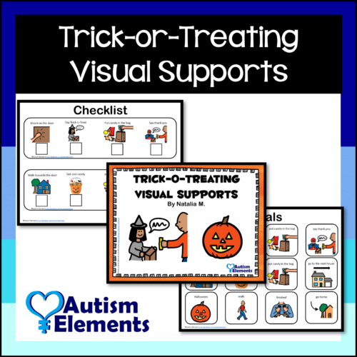 I am going trick-or-treating Visual Supports- Halloween- Autism & SPED Resources's featured image