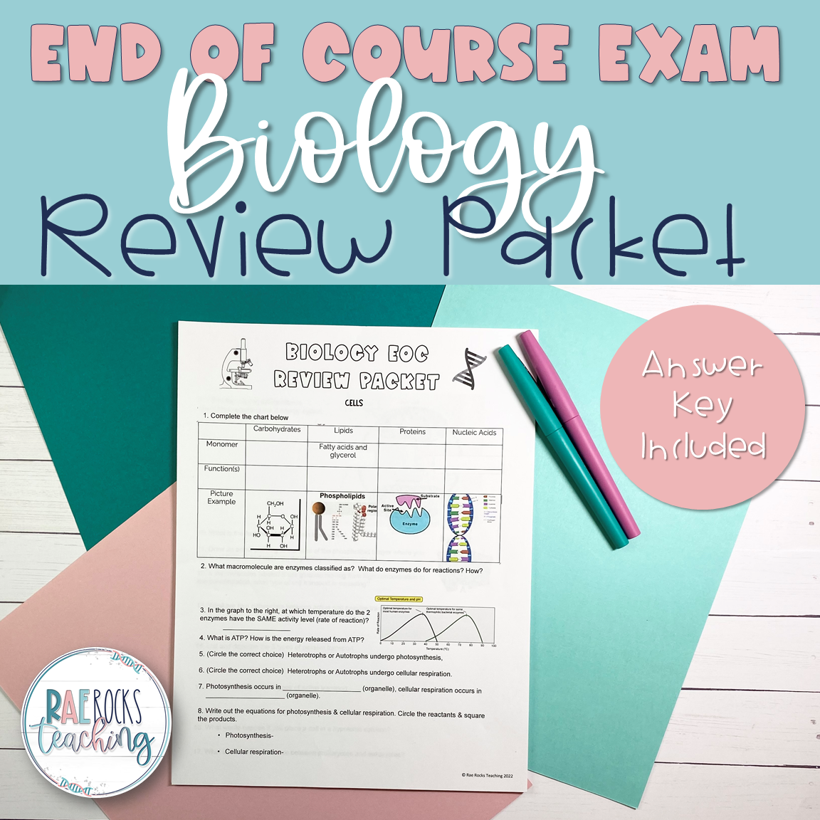 Biology End of Course Review Packet