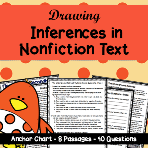 Drawing Inferences in Nonfiction Text: 8 Passages & Multiple-Choice Questions's featured image
