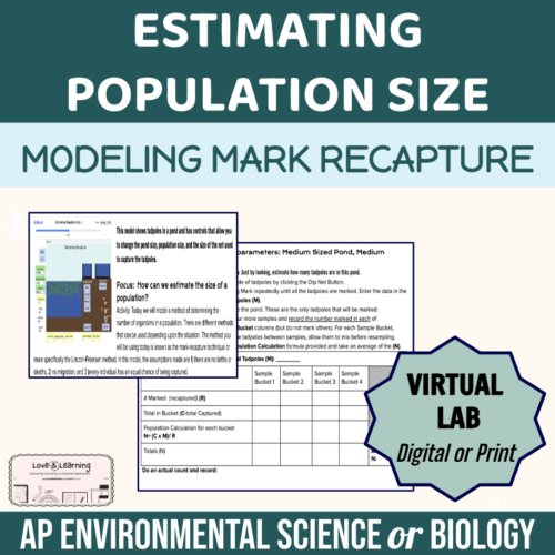 Estimating Population Size - Classful