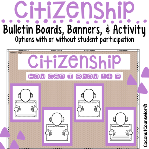 Citizenship Bulletin Board, Banner, and Activity's featured image