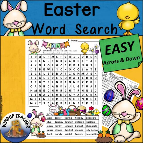 Easter Word Search | EASY's featured image