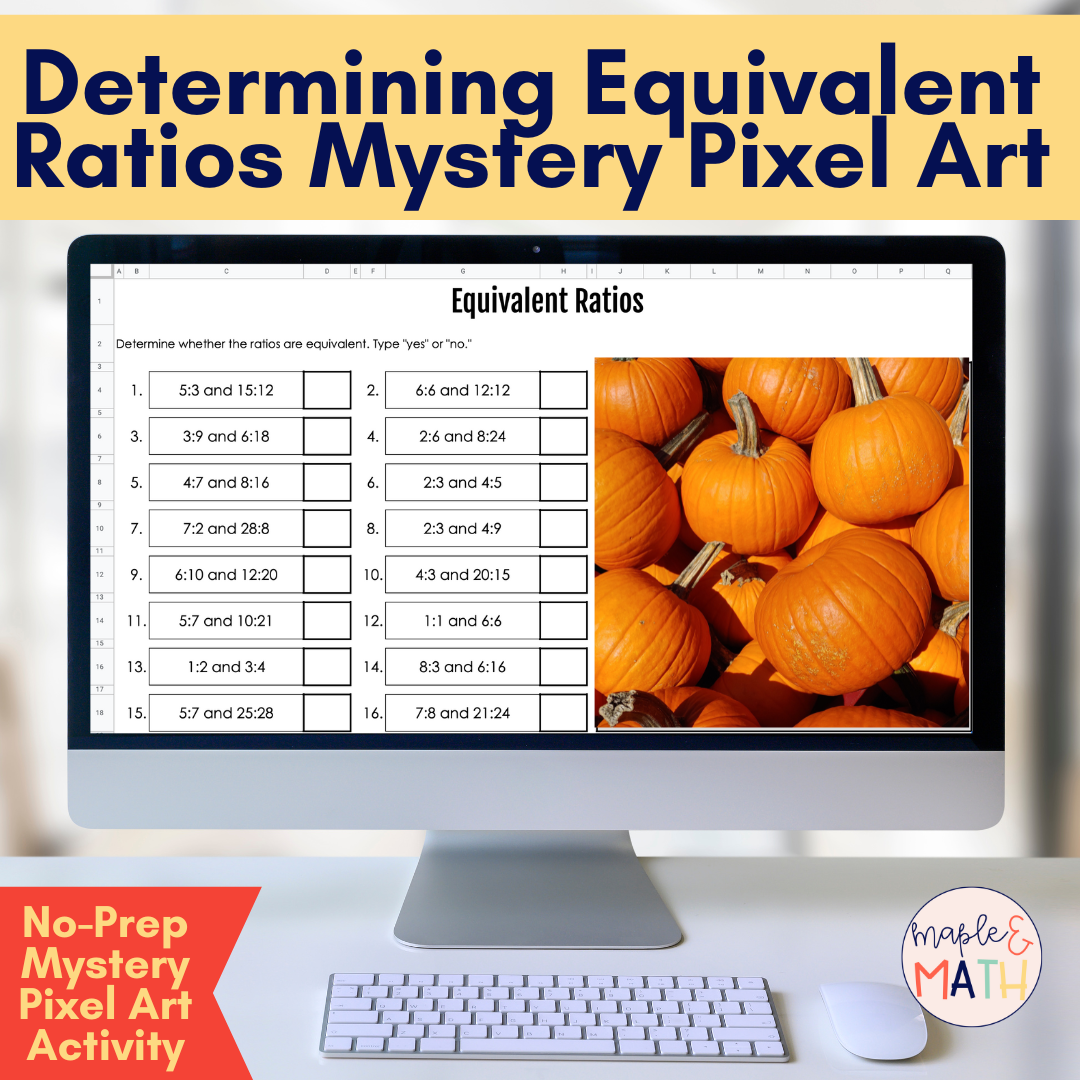 determining-equivalent-ratios-mystery-pixel-art-fall-theme-6th-grade