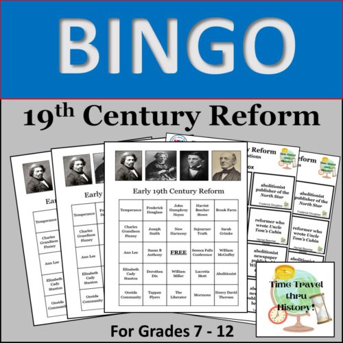 19th Century Reform BINGO Review Game's featured image