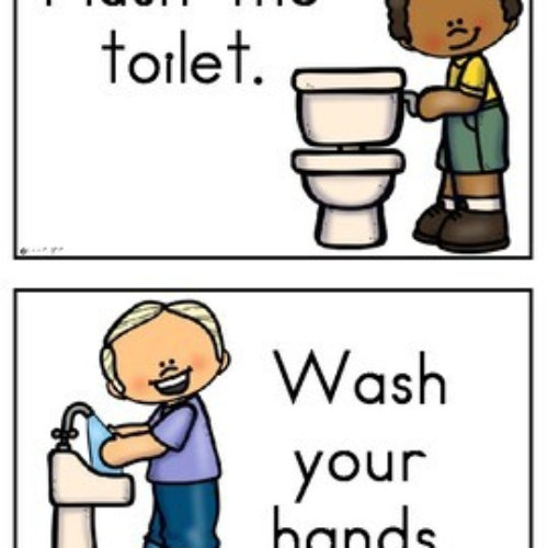 School Bathroom/Restroom Rules Posters - Classful