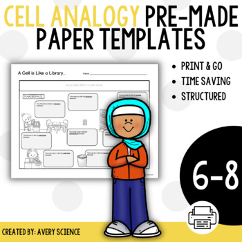 Cell Analogy Template Activity