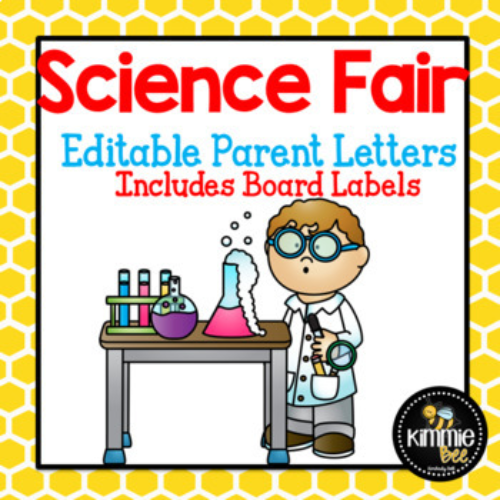 Editable Science Fair Letter and with Board Headers's featured image