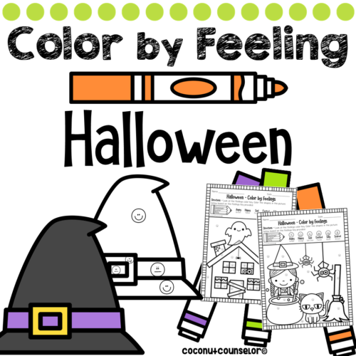 Halloween Color by Feeling Worksheets's featured image