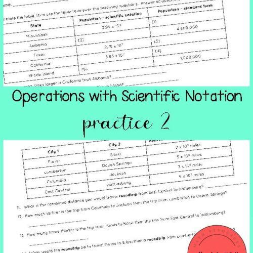 Operations with Scientific Notation Practice 2's featured image