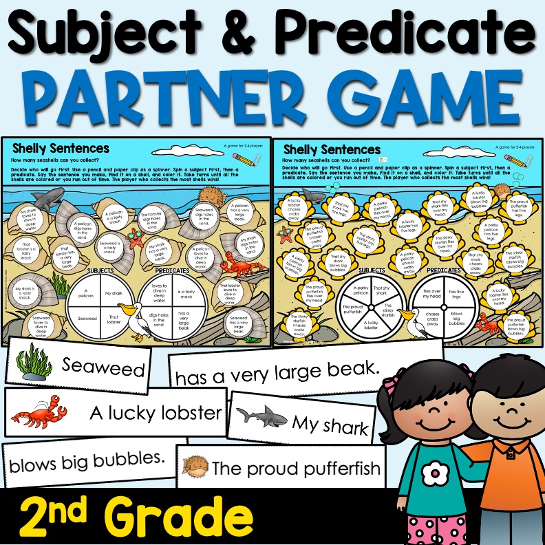 subject-and-predicate-game-2nd-grade-classful