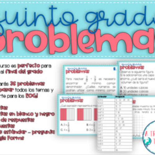 Problemas Repaso Matemáticas Quinto Grado's featured image