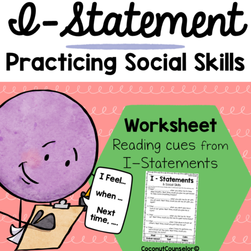 I-Statement Worksheet | Reading Social Cues's featured image