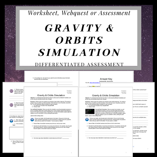 Planet and Moon Lab: Testing Gravity and Orbits Online PhET Simulation Lab's featured image