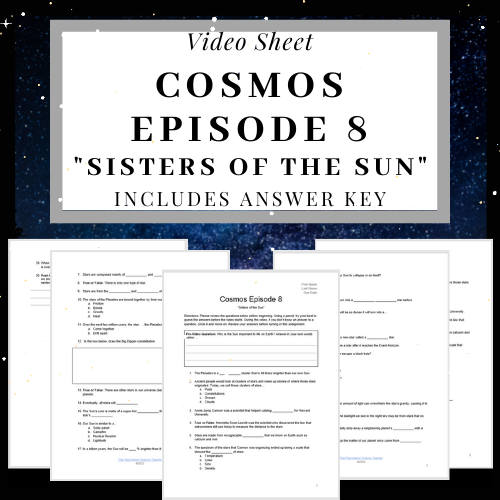 Cosmos Episode 8 Video Sheet: 