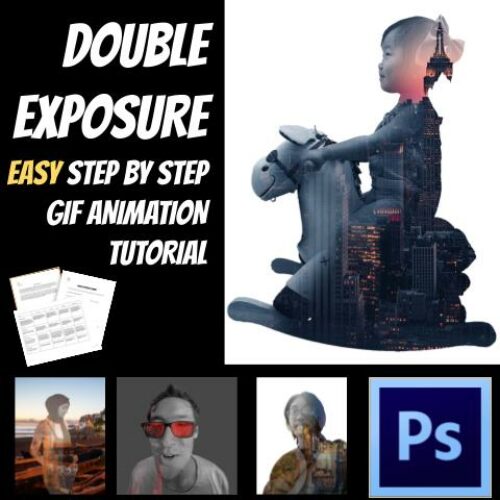 Adobe Photoshop Tutorial : Double Exposure Lesson, Digital Art, Photography's featured image