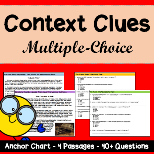 Context Clues in Longer Passages: Multiple-Choice Format!'s featured image