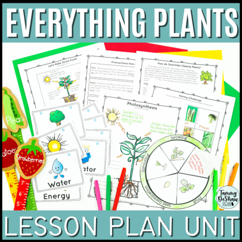 Parts of a Plant, Plant Life Cycle, Plant Needs, Photosynthesis, and More Unit's featured image