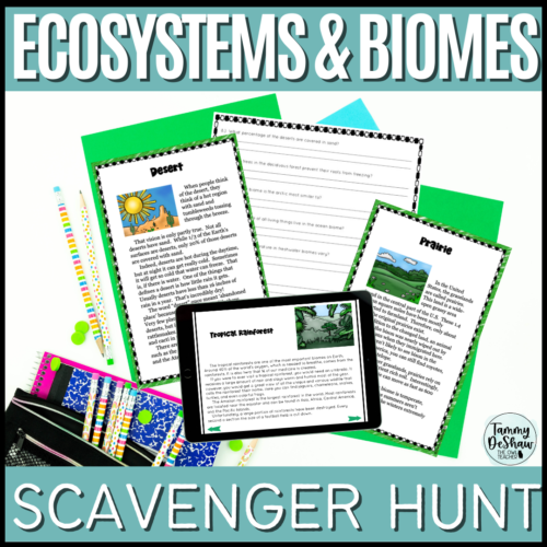 Ecosystems Scavenger Hunt Printable & Digital's featured image