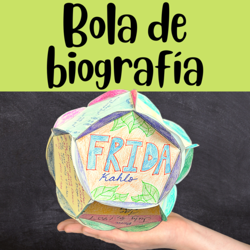 Biography Report Project 3D Ball Spanish | Biografía Informe Proyecto Bola 3D's featured image