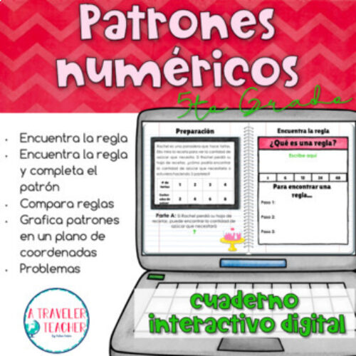 Patrones numéricos cuaderno interactivo digital's featured image