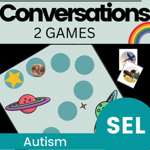 Conversation Skill Games for Preschool & Early Elementary Autism ABA's featured image