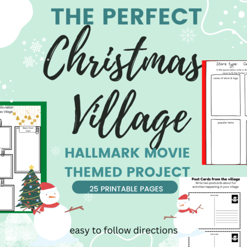 The Perfect Christmas Village design project based from Hallmark movies's featured image