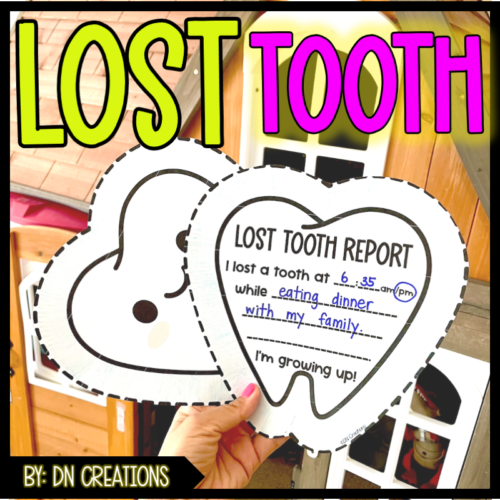 I Lost a Tooth Activity Pack's featured image