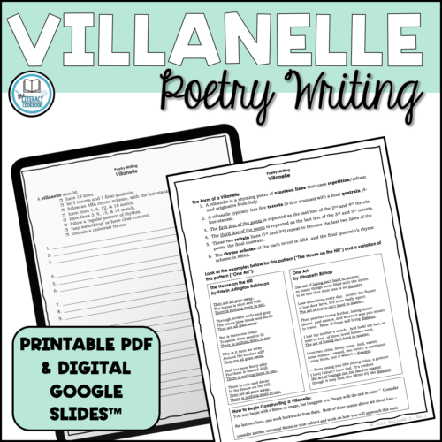 Villanelle - Poetry Writing - Poem Writing Form to Guide Process's featured image