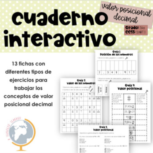 Valor posicional decimal cuaderno interactivo's featured image