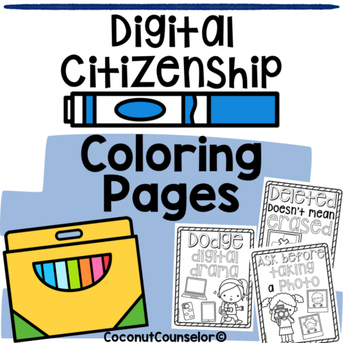 Digital Citizenship Coloring Pages's featured image