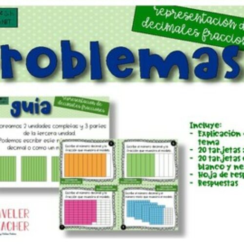 Representación de decimales y fracciones explicación y problemas's featured image