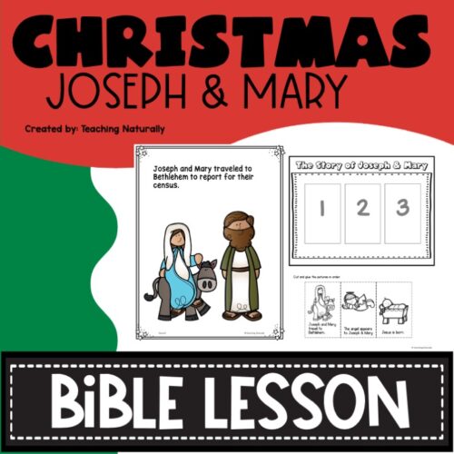 Joseph and Mary Christmas Bible Lesson's featured image