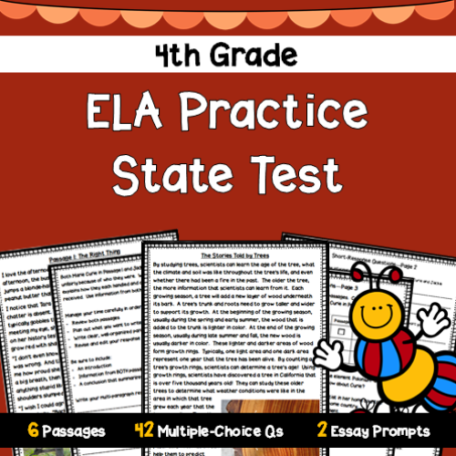 4th Grade ELA Practice State Test #2's featured image