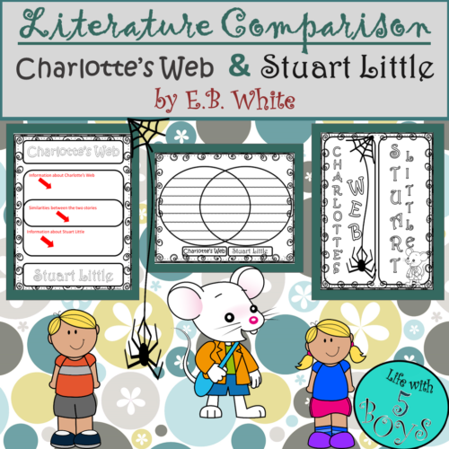 Charlotte's Web and Stuart Little Activities Literature Comparison's featured image