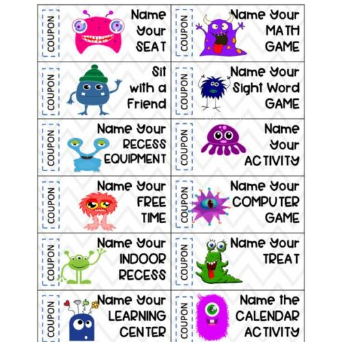 Classroom Management Coupons